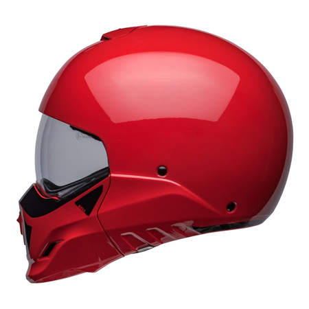 Kask szczękowy BELL BROOZER DUPLET RED czerwony