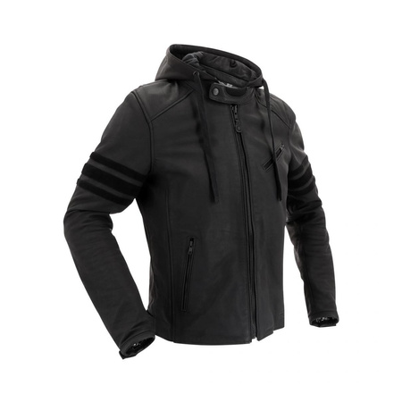 Kurtka skórzana RICHA TOULON BLACK czarny