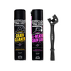 Zestaw do pielęgnacji układu napędowego MUC-OFF CHAIN CARE KIT