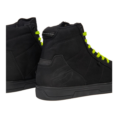 Buty krótkie OZONE TOWN BLACK/FLO YELLOW czarny żółty fluo