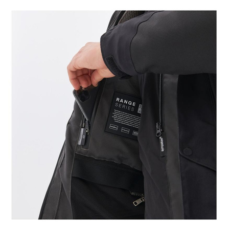 Kurtka tekstylna REBELHORN RANGE BLACK czarny