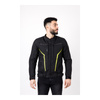 Kurtka tekstylna OZONE DELTA IV BLACK/FLO YELLOW czarny żółty fluo
