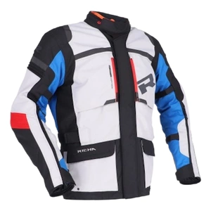 Kurtka tekstylna RICHA BRUTUS GORE-TEX GREY/BLUE/RED szary niebieski czerwony