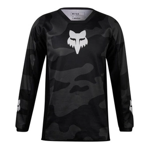 Bluza cross dziecięca FOX JUNIOR 180 BNKR BLACK CAMO czarny szary