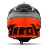 Kask cross AIROH AVIATOR ACE 2 GROUND ORANGE MATT szary pomarańczowy fluo