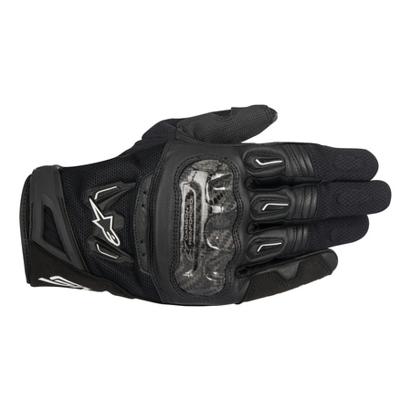 Rękawice miejskie ALPINESTARS SMX-2 AIR CARBON V2 BLACK czarny