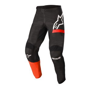 Spodnie cross dziecięce ALPINESTARS RACER JUNIOR CHASER BLACK/BRIGHT RED czarny czerwony fluo