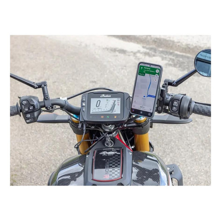 Podstawa QUAD LOCK montowana w obejmie pompy hamulca/sprzęgła czarny