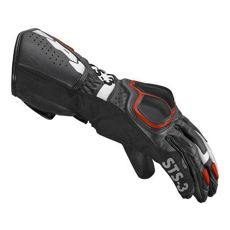 Rękawice sportowe SPIDI STS-3 RED czarny czerwony biały