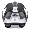 Kask otwarty AXXIS BLAZER SV TRAFFIC B0 MATT czarny szary biały