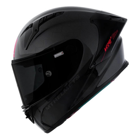 Kask integralny MT KRE+ S SOLID GLOSS CARBON/BLACK czarny