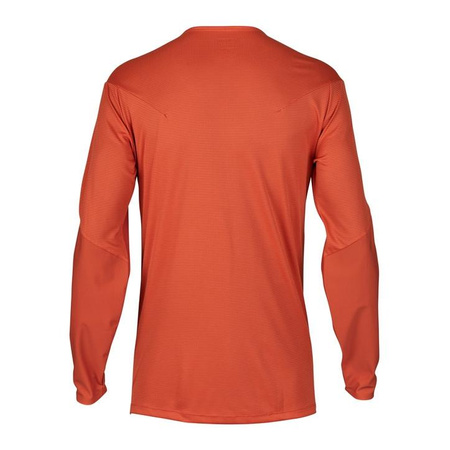 Koszulka rowerowa FOX FLEXAIR PRO Z DŁUGIM RĘKAWEM ATOMIC ORANGE pomarańczowy