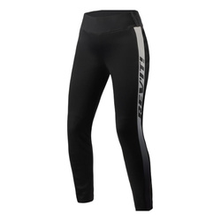 Jeansy motocyklowe damskie REVIT TALIA LADY BLACK/WHITE czarny biały