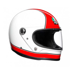 Kask integralny AGV X3000 SUPER AGV RED/WHITE biały czerwony