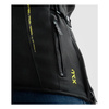 Kurtka tekstylna damska REBELHORN JAX LADY BLACK/FLUO YELLOW czarny żółty fluo