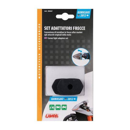 Adapter do kierukowskazów LAMPA typ KAWASAKI 12>