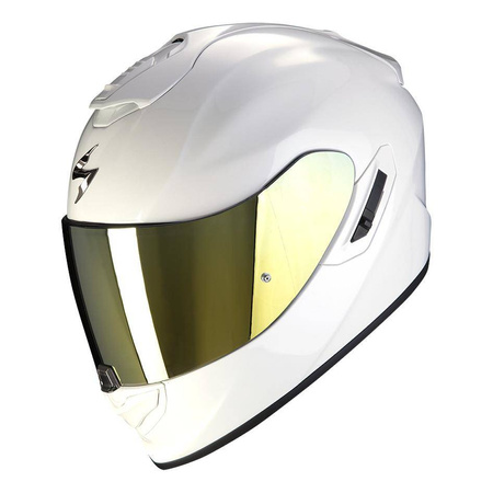 Kask integralny SCORPION EXO-1400 AIR SOLID PEARL WHITE biały