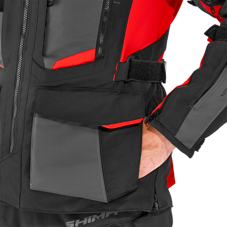 Kurtka tekstylna SHIMA HERO 2.0 MEN RED czarny szary czerwony