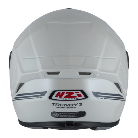Kask integralny NZI TRENDY SOLID WHITE biały