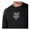 Koszulka rowerowa FOX RANGER Z DŁUGIM RĘKAWEM HEAD BLACK czarny