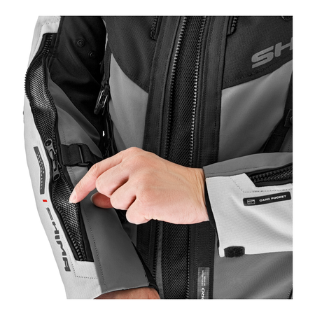 Kurtka tekstylna damska SHIMA TRACKER LADY LIGHT GREY szary