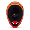 Kask cross FOX V1 LEAN FLUORESCENT ORANGE pomarańczowy fluo biały