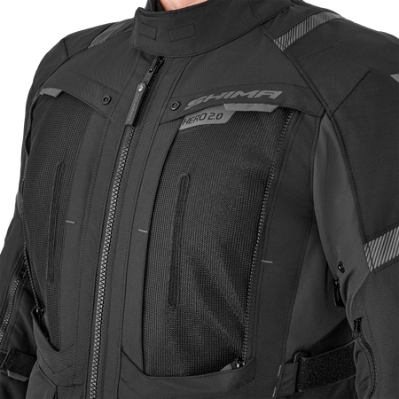 Kurtka tekstylna SHIMA HERO 2.0 MEN BLACK czarny