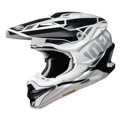Kask cross SHOEI VFX-WR Allegiant TC-6 biały srebrny czarny