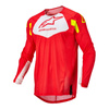 Bluza cross ALPINESTARS TECHSTAR FACTORY FLUO RED/WHITE/FLUO YELLOW czerwony fluo biały żółty fluo