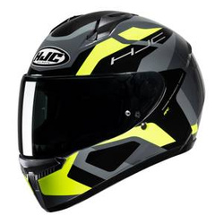 Kask integralny HJC C10 TINS GREY/YELLOW szary żółty fluo czarny