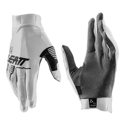 Rękawice cross dziecięce LEATT MOTO 1.5 JUNIOR WHITE biały