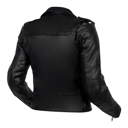 Kurtka skórzana ramoneska damska OZONE RAMONES LADY BLACK czarny