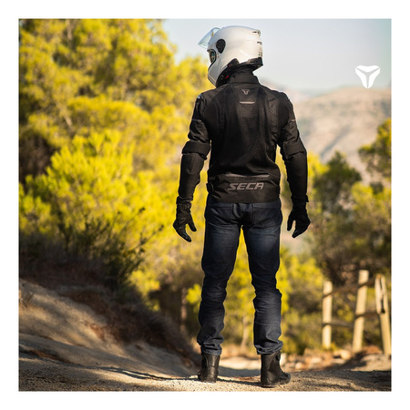 Jeansy motocyklowe SECA RANGER BLUE niebieski