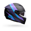 Kask integralny BELL LITHIUM ECE6 PASSION MATTE BLACK PURPLE czarny fioletowy