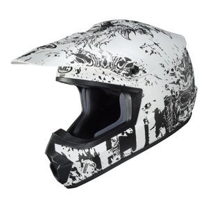 Kask cross HJC CS-MX-II CREEPER WHITE/BLACK biały czarny