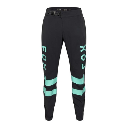 Spodnie rowerowe FOX RANGER KAIROS TURQUOISE czarny niebieski