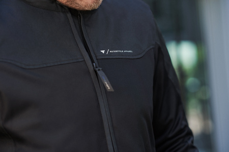 Kurtka tekstylna SHIMA OPENAIR BLACK czarny