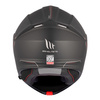 Kask szczękowy MT GENESIS SV SOLID MATT BLACK czarny mat