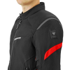 Kurtka tekstylna SHIMA RUSH 2.0 RED czarny czerwony