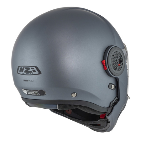 Kask szczękowy NZI MINIMOD ANTRACITE MATT szary