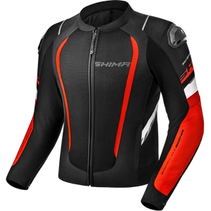Kurtka tekstylna SHIMA MESH PRO 2.0 RED czarny czerwony biały