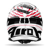 Kask cross AIROH TWIST 3 THUNDER RED GLOSS czerwony biały czarny