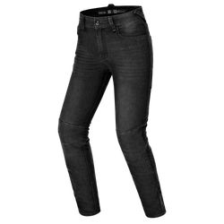 Jeansy motocyklowe damskie SHIMA RIDGE LADY BLACK czarny