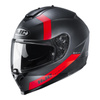 Kask integralny HJC C70 EURA BLACK/RED czarny czerwony