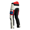 Spodnie tekstylne RST PRO SERIES ADVENTURE X CE ICE/BLUE/RED/BLACK szary granatowy czerwony