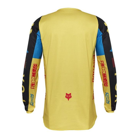 Bluza cross FOX 180 RACE SPEC PALE YELLOW żółty