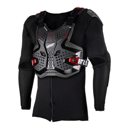 Ochraniacz ciała dziecięca LEATT BODY PROTECTOR 3.5 JUNIOR BLACK/RED czarny czerwony