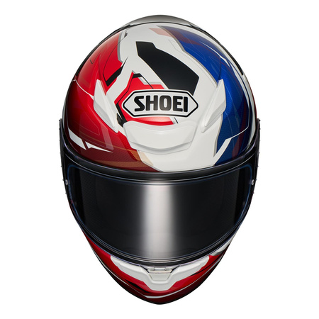 Kask integralny SHOEI NXR2 CAPRICCIO TC-10 czerwony niebieski biały czarny