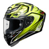 Kask integralny SHOEI X-Spirit 3 Aerodyne TC-3 żółty czarny biały czerwony