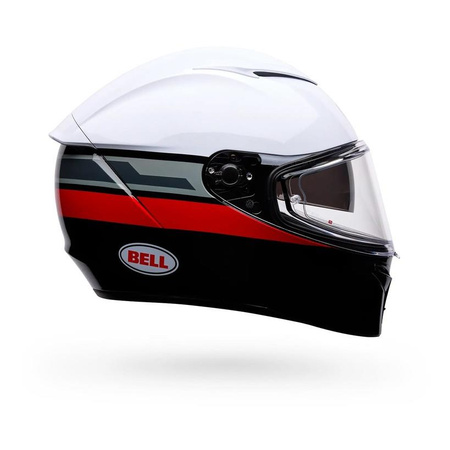 Kask integralny BELL LITHIUM ECE6 MOTION WHITE RED czarny biały czerwony
